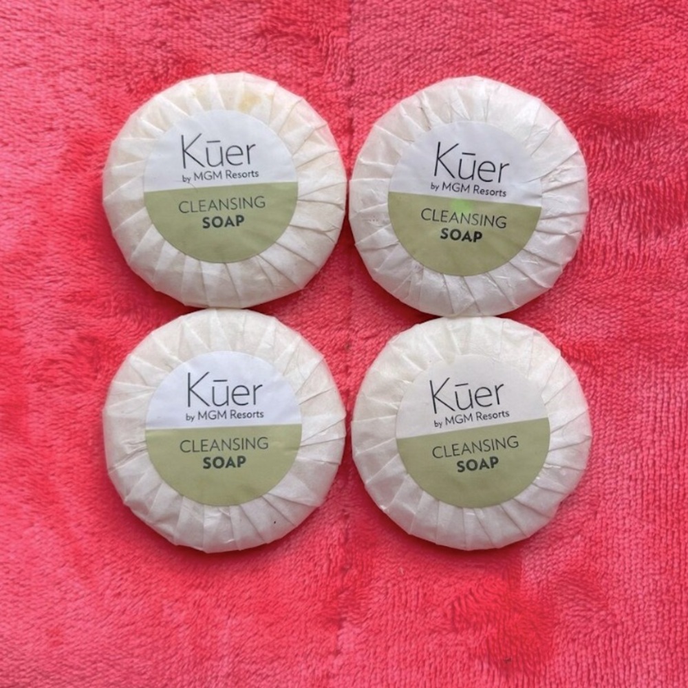 Kuer by MGM Resorts Cleansing Soap Bar Travel Toiletry New & Paraben-Free